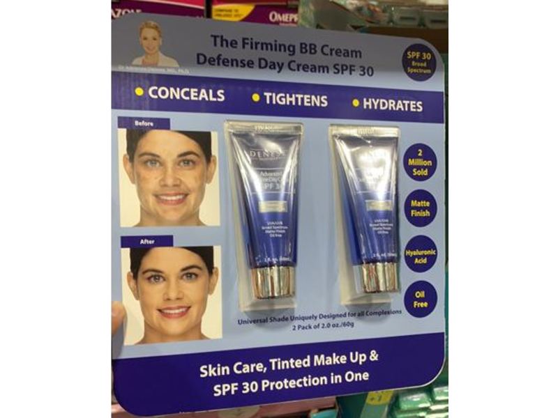 Dr. Denese Advanced Defense Sunscreen Day Cream, SPF 30, 2 fl oz/60 mL, Pack Of 2