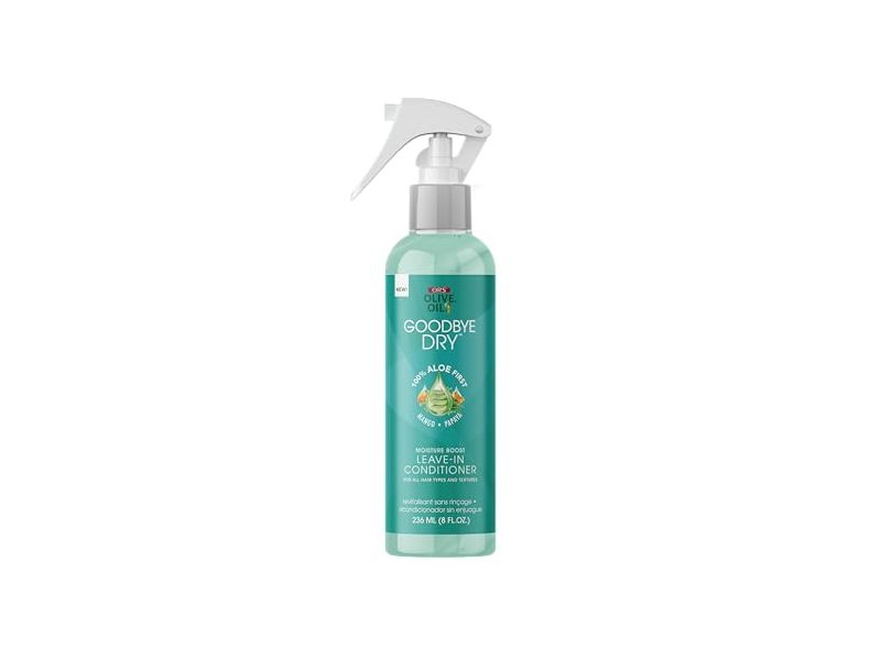 Ors Olive Oil Goodbye Dry Moisture Boost Leave-In Conditioner, Aloe, Mango & Papaya, 8 fl oz/236 mL