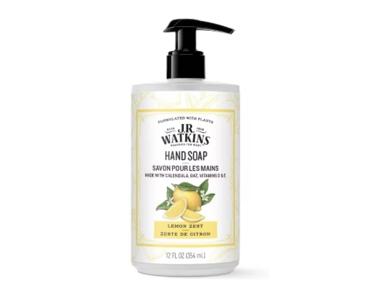 Jr Watkins Hand Soap, Lemon Zest, 12 fl oz/354 mL