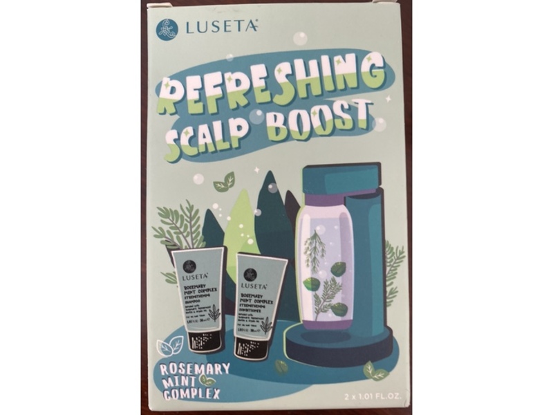 Luseta Refreshing Scalp Boost Rosemary Mint Complex Set, 1.01 fl oz/30 mL