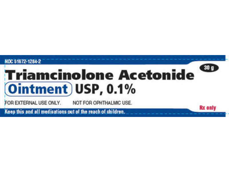 Triamcinolone Acetonide Ointment 0.1%, 30 g, Taro (Rx)