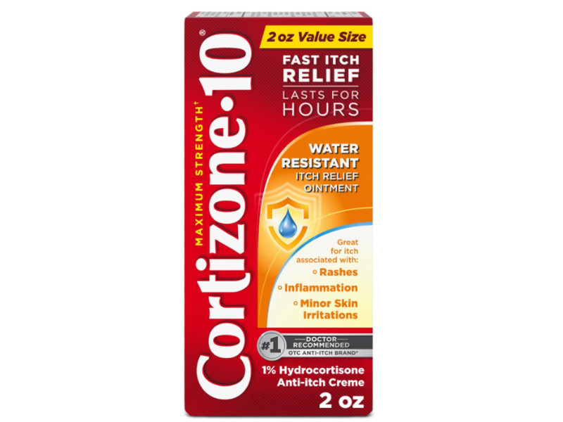 Cortizone-10 Fast Itch Relief Water Resistant Ointment, 2 oz/56 g