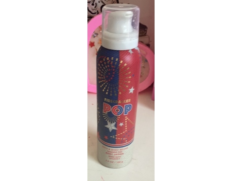 Bath & Body Works Fire Cracker Body Lotion, Pop, 3.5 oz/100 g