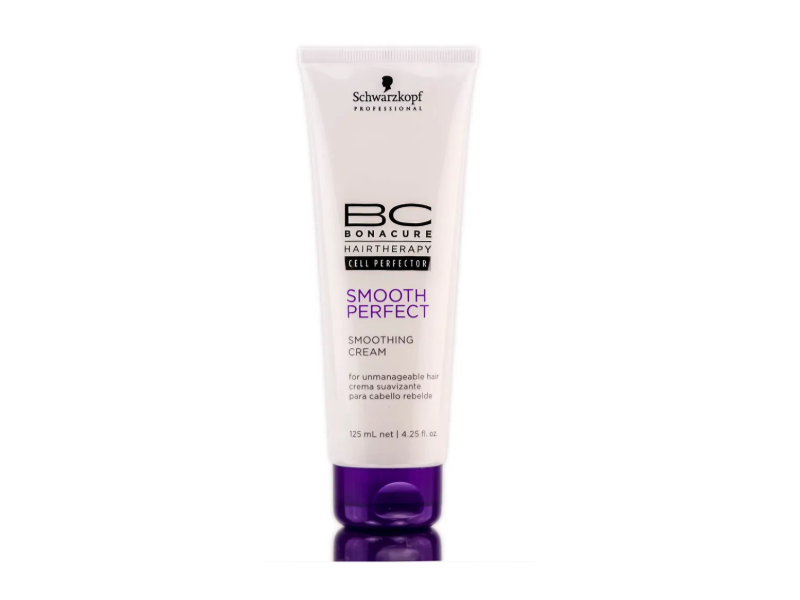 Schwarzkopf Bonacure Hair Therapy Smoothing Cream, Smooth Perfect, 4.25 fl oz/125 mL