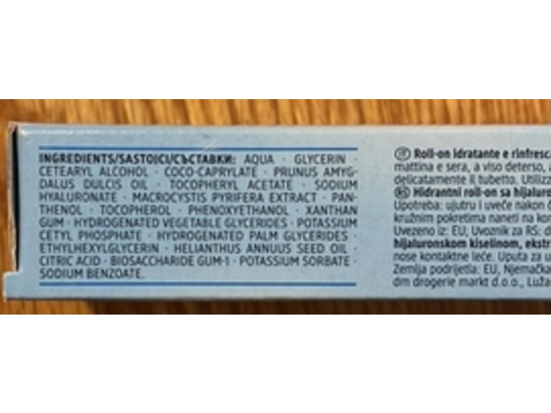 dm Balea Aqua Augen Roll-On, 15 mL