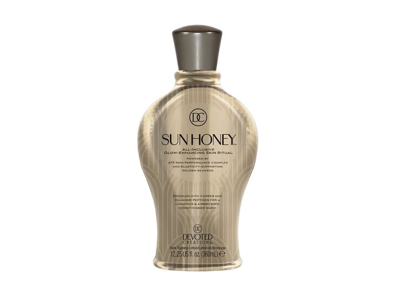 Devoted Creations Sun Honey Dark Tanning Lotion, 12.25 fl oz/360 mL