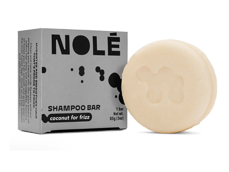 Nole Coconut For Frizz Shampoo Bar, 3 oz/85 g