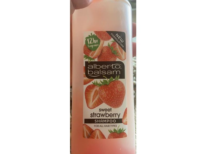 Alberto Balsam Shampoo, Sweet Strawberry, 350 mL