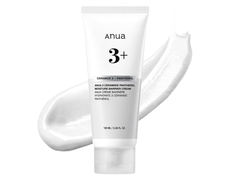 Anua Ceramide 3+Panthenol Moisture Barrier Cream, 3.38 fl oz/100 mL