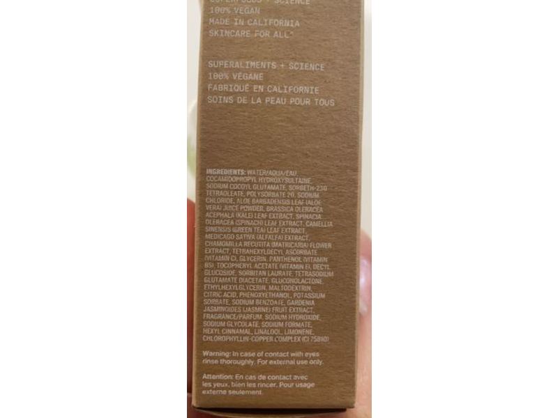 Youth To The People Kale+Green Tea Spinach Vitamins, 1 fl oz/30 mL