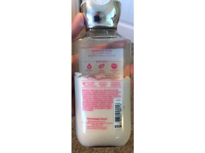 Bath & Body Works Daily Nourishing Body Lotion, Among The Clouds, 8 fl oz/236 mL, Pack Of 2