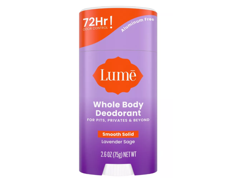 Lume Whole Body Deodorant, Lavender Sage, 2.6 oz/75 g, Pack Of 2