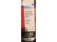 Tropicamide Ophthalmic Solution, USP 0.5%, 15 mL, Bausch & Lomb (Rx) - thumbnail 2