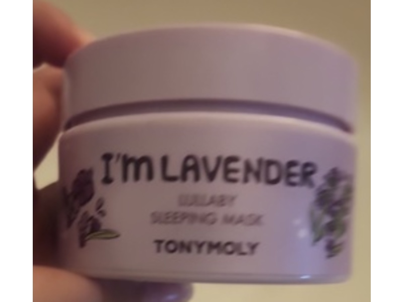 Tonymoly I'm Lavender Lullaby Sleeping Mask, 3.52 fl oz/100 g
