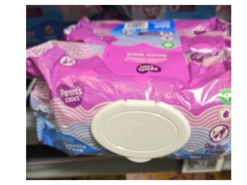 Parent's Choice Gentle Wave Baby Wipes, 300 Count