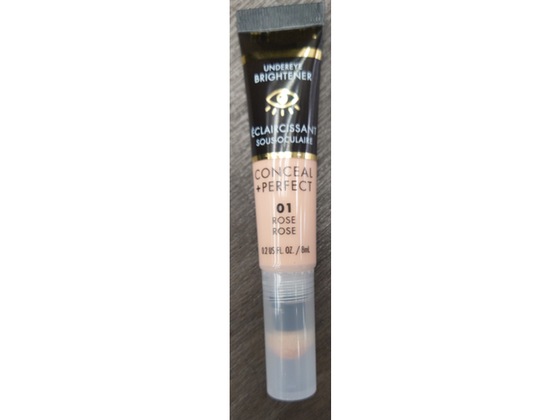 Milani Conceal + Perfect Undereye Brightener, 01 Rose, 0.2 fl oz/8 mL