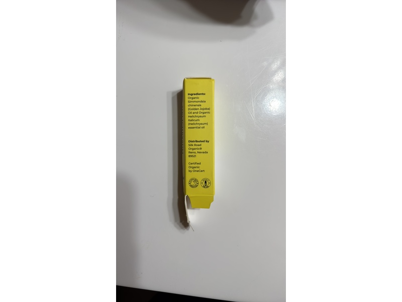 Silk Road Organic Helichrysum Italicum Roll On, 0.33 oz/10 mL