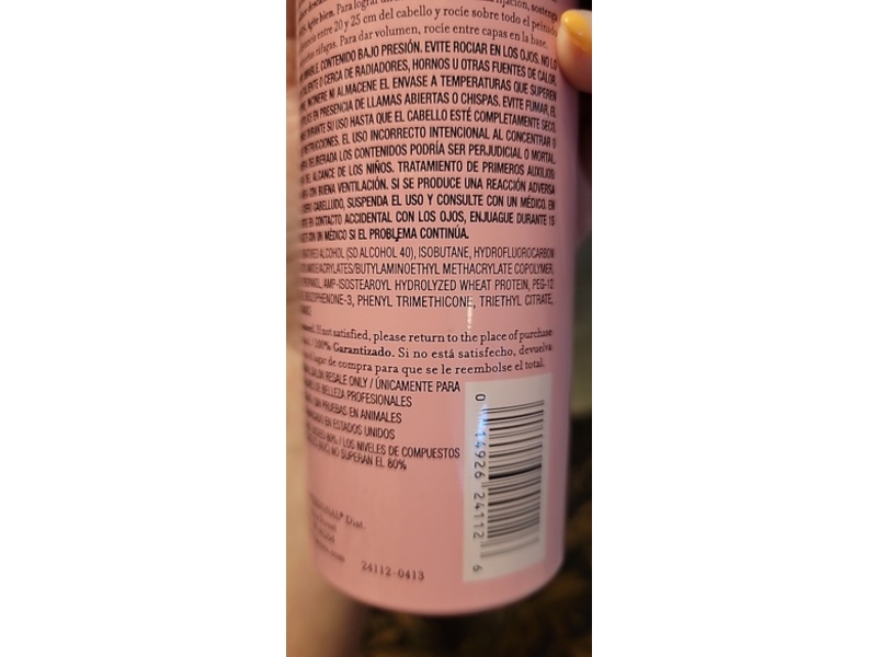 Kenra Super Hold Finishing Volume Spray, 25, 10 fl oz/283 g