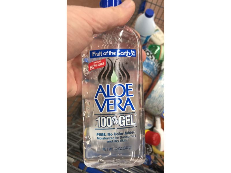 Fruit Of The Earth 100 % Aloe Vera Gel, 12 oz