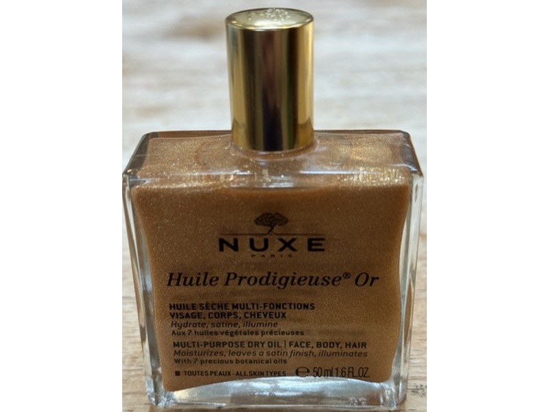 Nuxe Huile Prodigieuse Or Multi-Purpose Dry Oil, 1.6 fl oz/50 mL