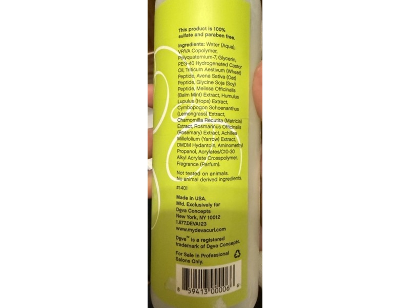 Deva Curl Light Hold Defining Gel, Angel, 12 fl oz/355 mL