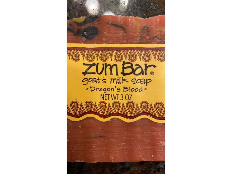 Zum, Soap Bar Dragon's Blood, 3 Ounce
