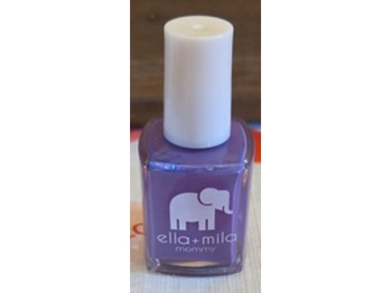 Ella + Mila Mommy Nail Polish, Lavender Fields, 0.45 fl oz/13.3 mL