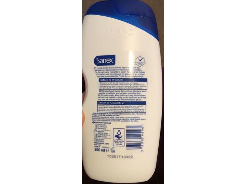 Sanex Shower Gel, 500 mL
