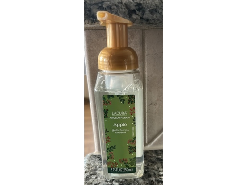 Lacura Aromatherapy Gentle Foaming Hand Soap, Apple, 8.75 fl oz/259 mL