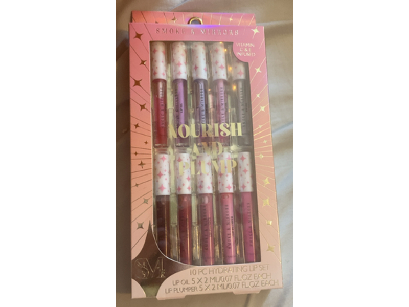 Smoke & Mirror Cosmetis Hydrating Lip Set, 10 Count