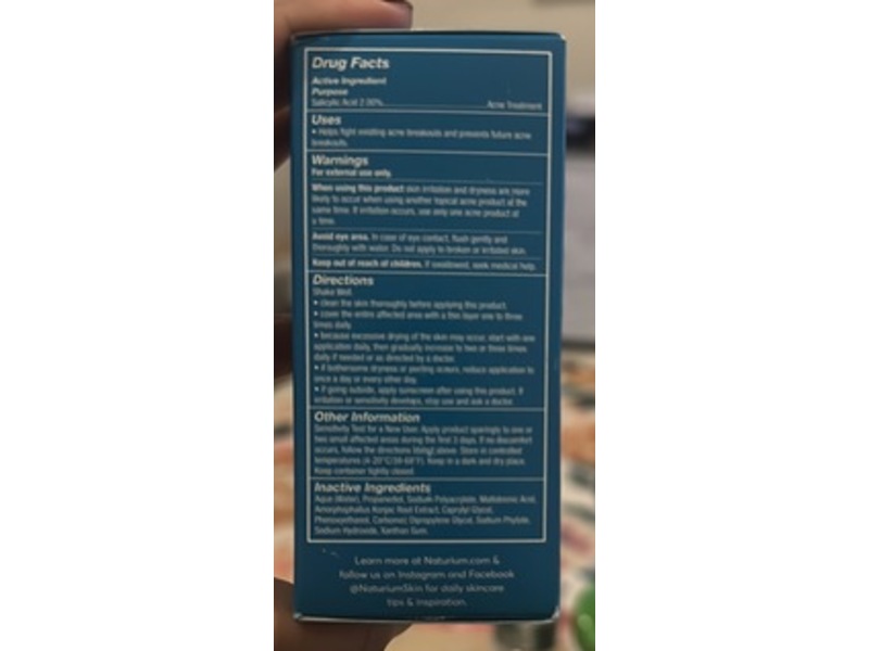 Naturium Salicylic Acid Serum 2%, 1 fl oz/30 mL