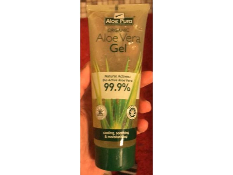 Aloe Pura Organic Aloe Vera Gel, 100 mL