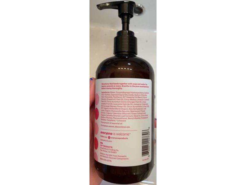 Everyone Hand Soap, Ruby Grapefruit, 12.75 fl oz/377 mL
