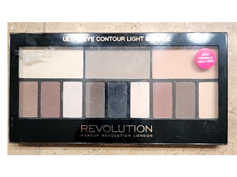 Makeup Revolution Ultra Eye Contour Light & Shade, 0.49 oz/14 g