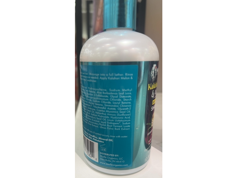 Mielle Deep Hydration Shampoo, Kalahari Melon & Aloe Vera, 12 fl oz/355 mL