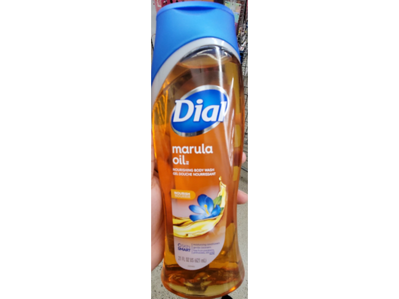 Dial Nourishing Body Wash, Marula Oil, 21 fl oz/621 mL, Pack Of 4