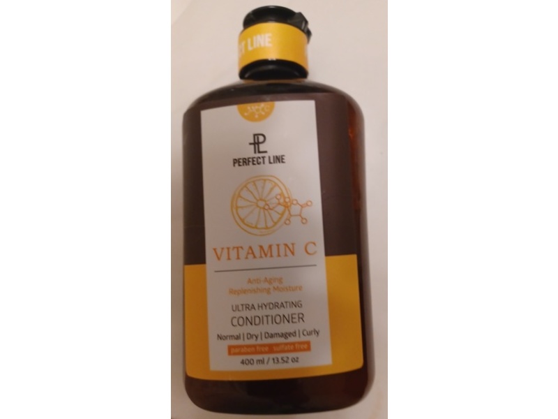 Perfect Line Anti-Aging Replenishing Moisture Ultra Hydrating Conditioner, Vitamin C, 13.52 oz/400 mL