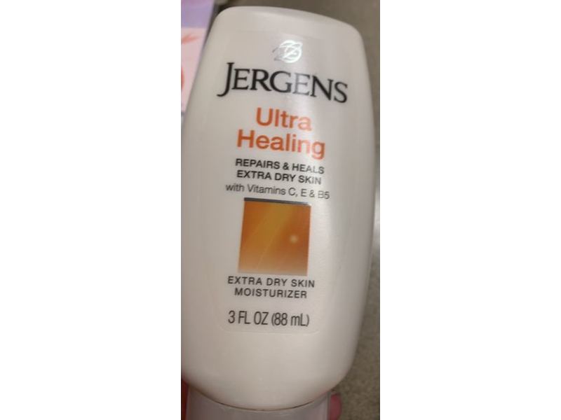 Jergens Ultra Healing Moisturizer, Extra Dry Skin, 3 fl oz/88 mL