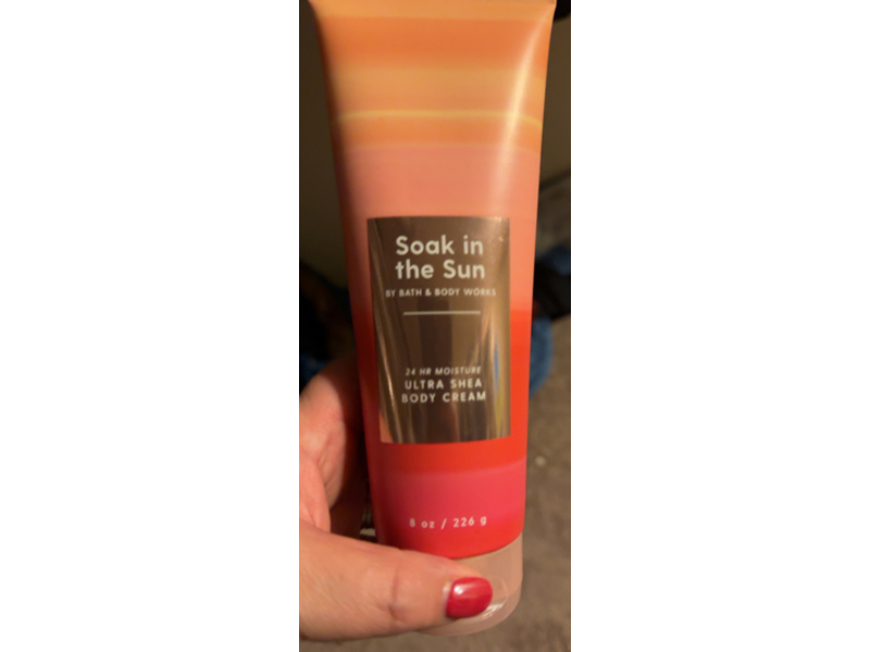 Bath & Body Works Ultra Shea Body Cream, Soak In The Sun, 8 oz/226 g