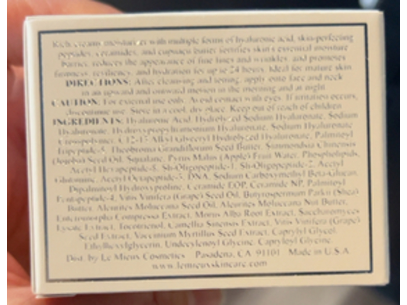 Le Mieux 24hr Age Defying Cream, 1.75 oz/52 g