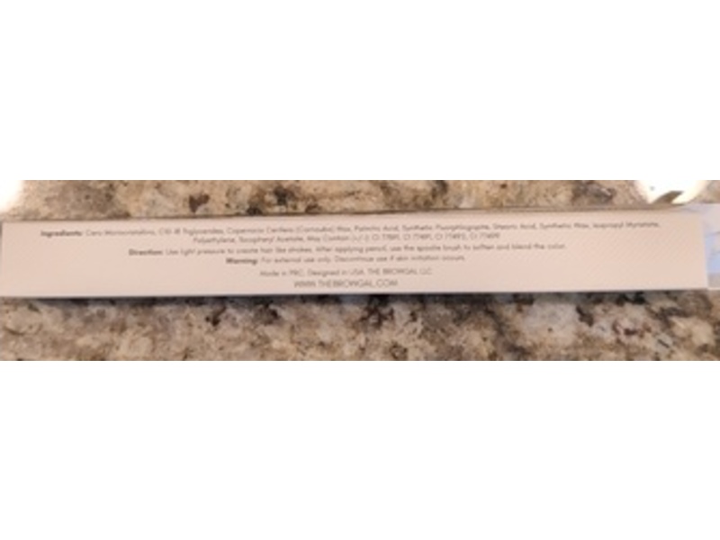 The BrowGal Eyebrow Pencil, Taupe, 1.2 g