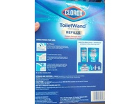 Clorox Toilet Wand Toilet Cleaning Refills, Unscented, 9.03 oz/256 g, 30 Count - Image 4