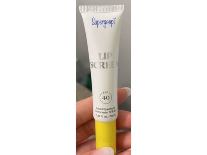 Supergoop Lip Screen, SPF 40, 0.34 fl oz/10 mL