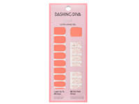 Dashing Diva Ultra Shine Gel Nail Strips, Papaya Breeze, 32 Count - thumbnail 1