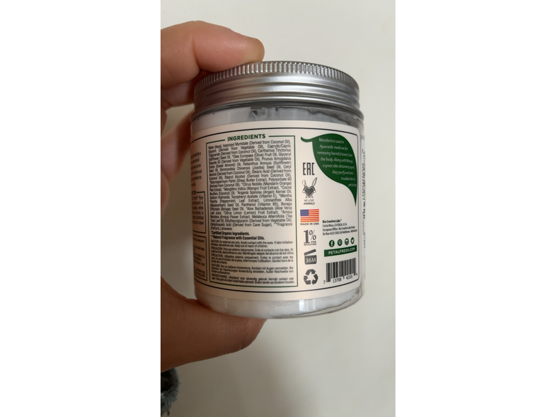 Petal Fresh Body Butter, Mandarin/Mango, 8 Ounce