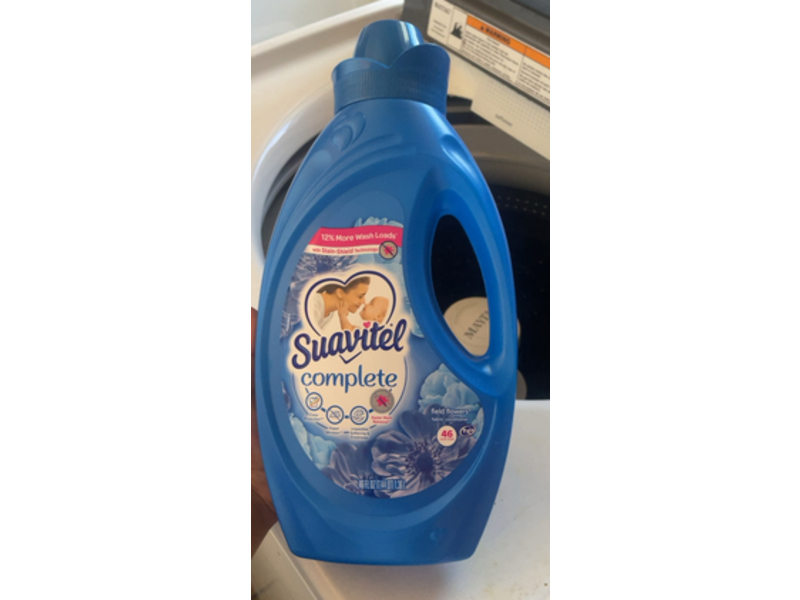 Suavitel Complete Fabric Conditioner, Field Flowers, 46 Loads, 46 fl oz/1.36 L