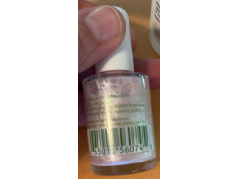 Honeybee Gardens Watercolors Water - Based Nail Enamel, Fair Dust, 0.5 fl oz/14 mL