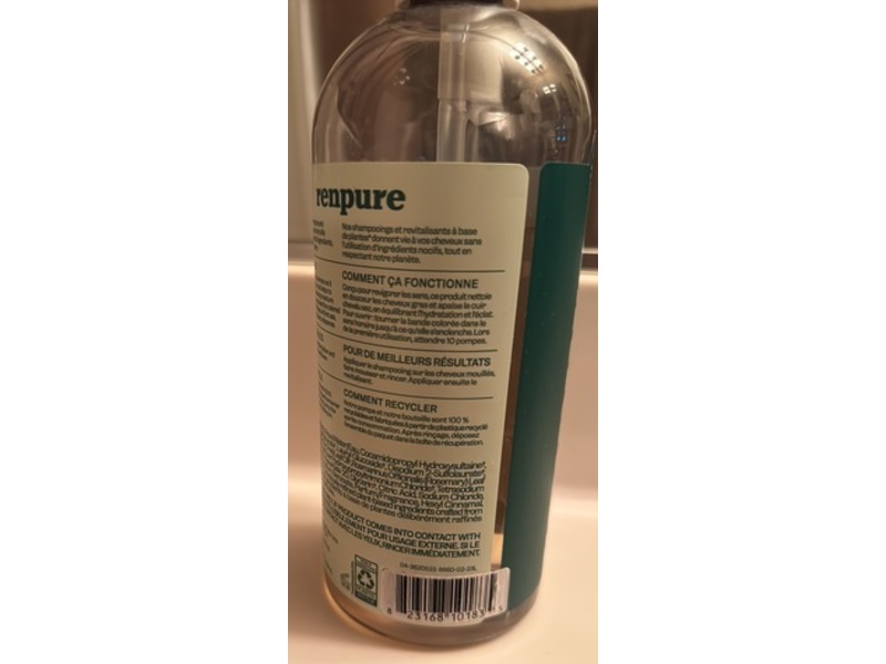 Renpure Refresh & Rebalance Shampoo, Tea Tree & Rosemary, 24 fl oz/710 mL