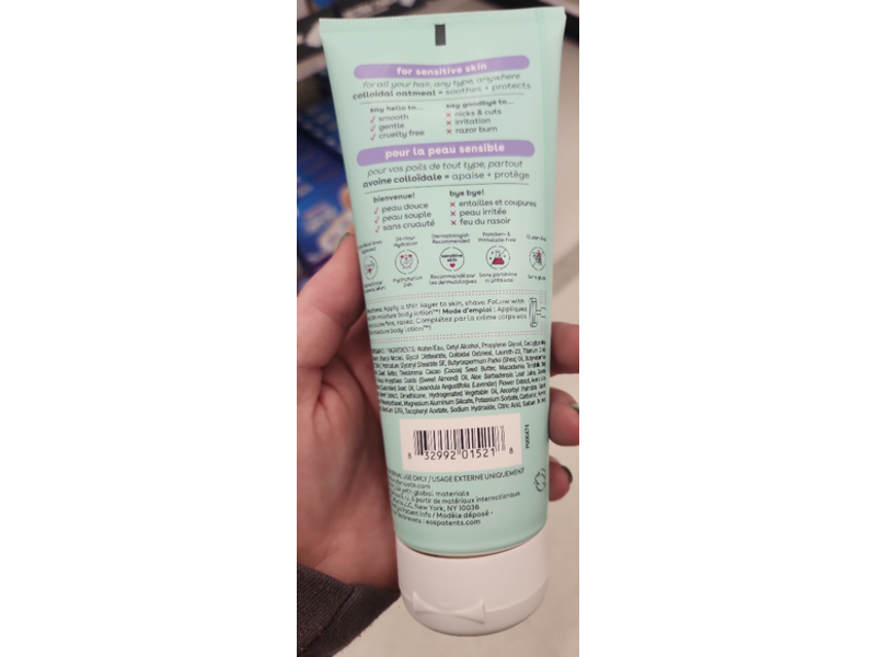 Evolution Of Smooth Sensitive Shave Cream, Shea Better, 7 fl oz/207 mL