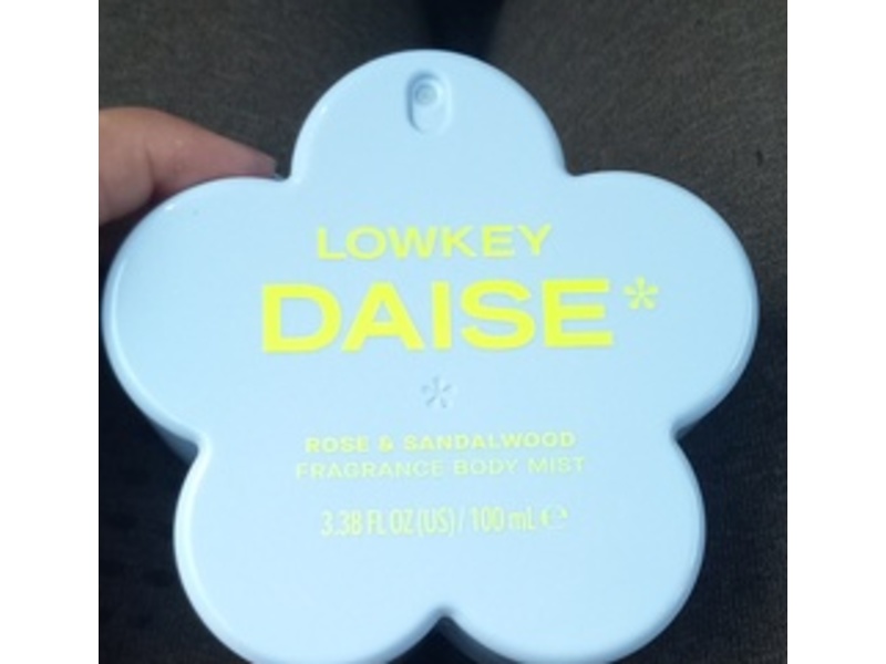 Daise Body Mist, Lowkey Rose & Sandalwood, 3.38 fl oz/100 mL